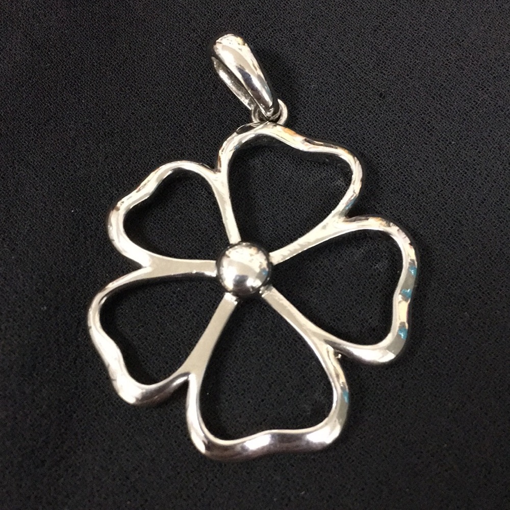 3/$30 Silver slide pendant NWOT